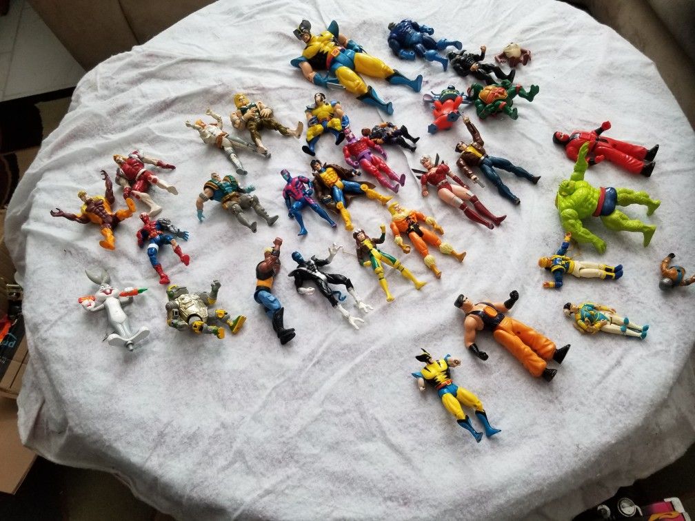 Lot Of Action Figures