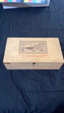 Kupferberg Sekt Wooden Wine Box