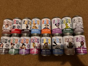 Funko Soda Figure collection