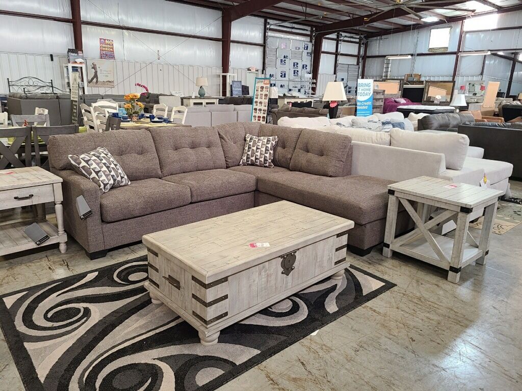 New Modern Sectional By Ashley Furniture!