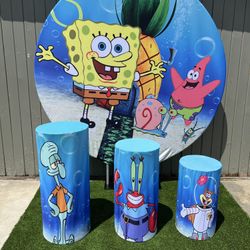 Sponge bob Backdrop 