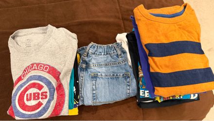 BOYS CLOTHING LOT SIZES 8-12 (50+items)