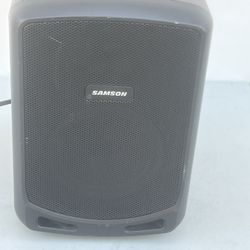 Samson Portable PA Expedition Escape  AUX / Bluetooth SPEAKER BAD BATTERY READ. Battery is not charging and the Aux input requires putting in aux cord