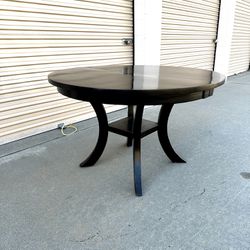 Round Dining Table With Extension For