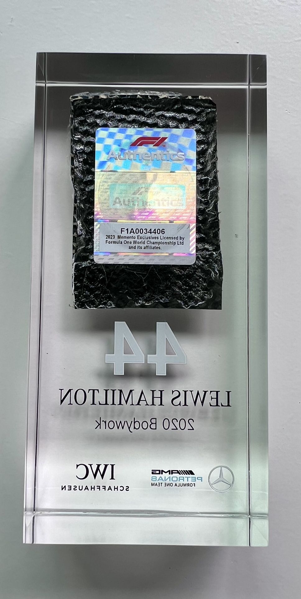 Lewis Hamilton 2020 Bodywork In Acrylic / F1 Collector / Mercedes 