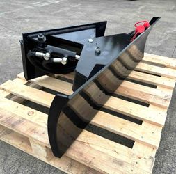 ABOSS 43" Mini Skid Steer Hydraulic Push Shovel / Blade Attachment, Fits Mini Loaders, Unused