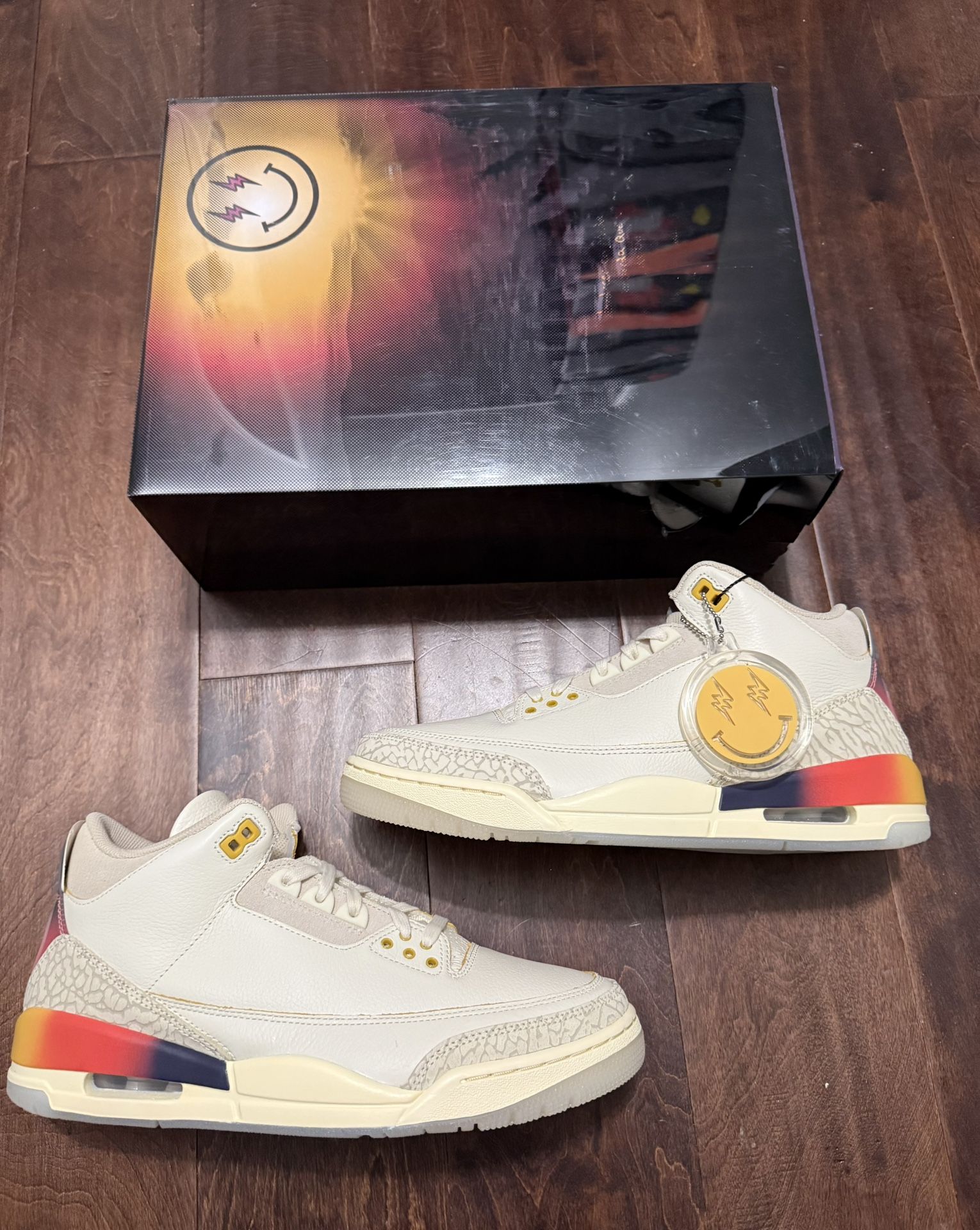 Jordan 3 Retro SP J Balvin Medellín Sunset Size 10