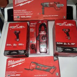 Milwaukee Tools All Brand New 