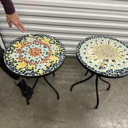 Tiled Cocktail Tables Like New
