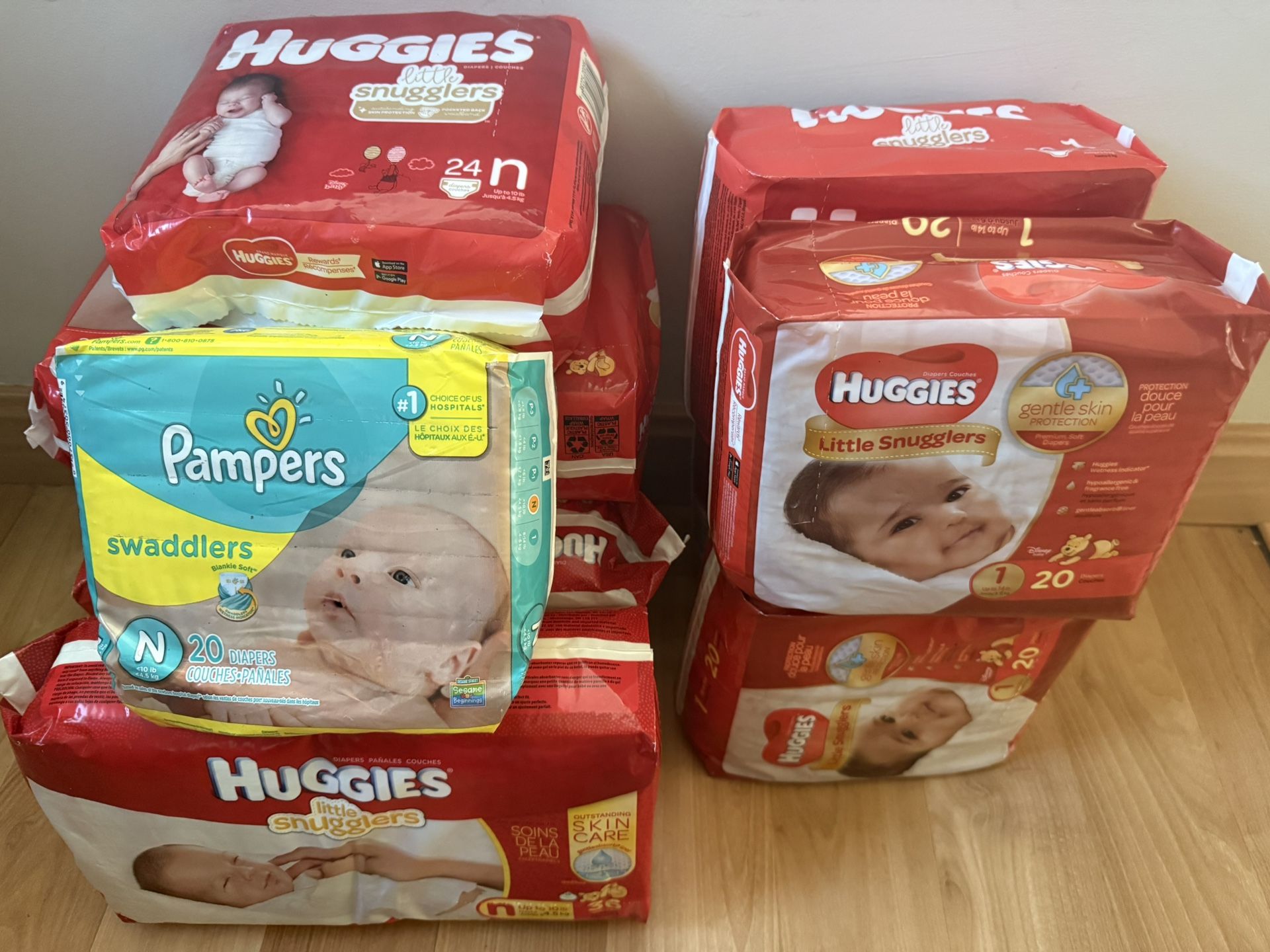 Diapers $5.00 Each