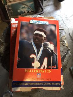 Chicago Bears Walter Payton Vintage Wheaties Box
