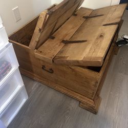 Wooden Storage Coffee Table