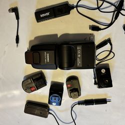 YONGNUO YN560-II DIGITAL SPEEDLITE FLASH W POUCH MOUNT PHOTO PHOTOGRAPHY