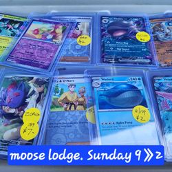 POKEMON FOR SALE THIS SUNDAY IN CASTRO VALLEY AT THE MOOSE LODGE