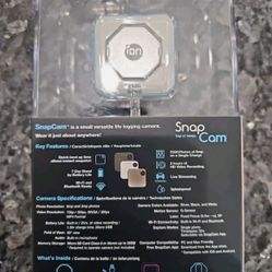 ION TAP N' SNAP CAM WEARABLE HD VIDEO CAMERA (White)