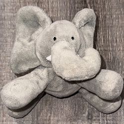 Small Grey Elephant Stuffed Animal