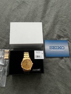 Stunning Gold Seiko Watch