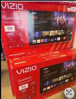 55 Vizio TV Smart 4K HDTV quantum $55 selling financing for delivery six month warranty
