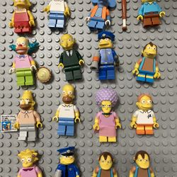 Lego Simpsons Minifigures