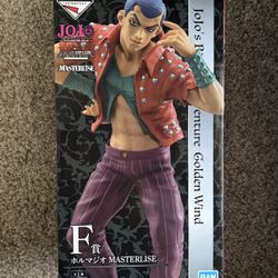 Jojo’s Bizarre Adventure (JJBA) Golden Wind La Squadra Formaggio merch lot