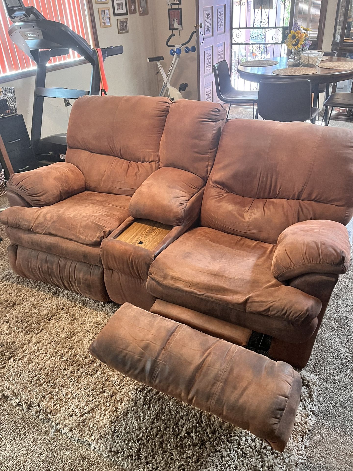 Couch, Loveseat and Recliner