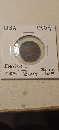 1909  Indian  Head/ 1909 Lincoln and other pennies