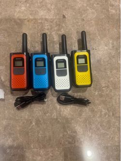 Rechargeable walkie talkie