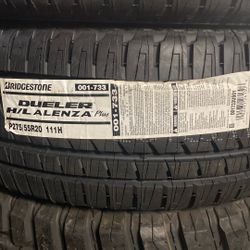 275/55-20 Bridgestone 