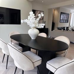 Modern Set, Dining Table , Chairs With Elegance 🔥