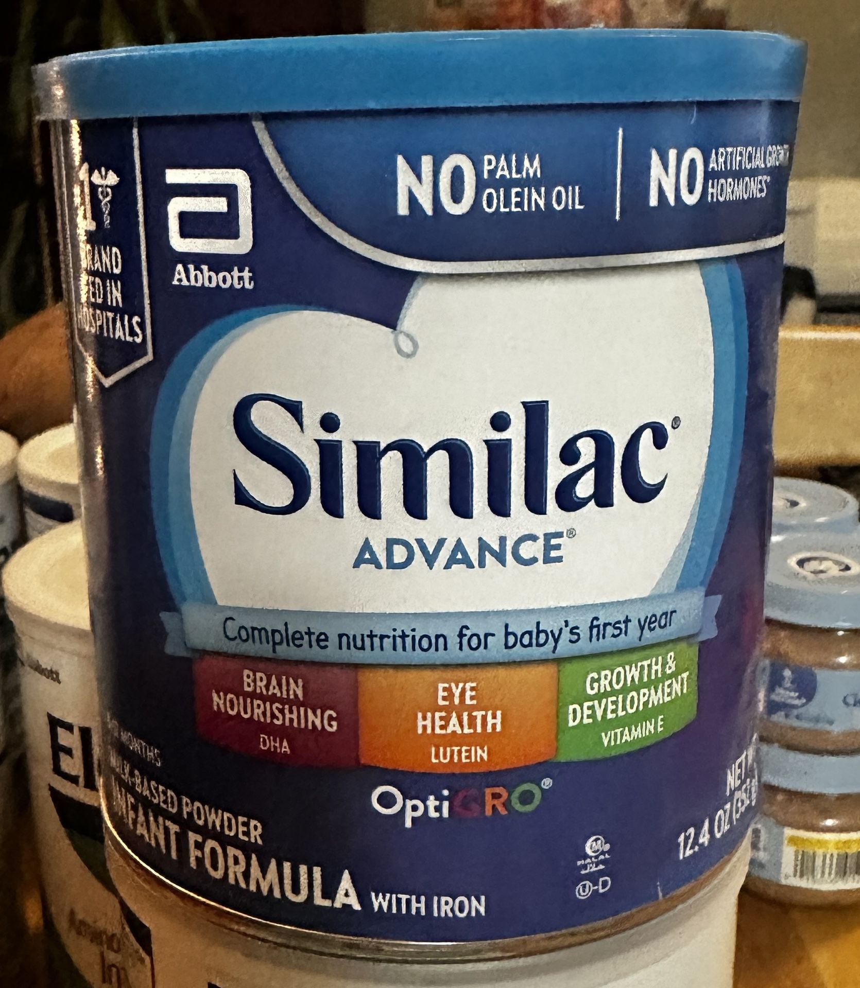 SIMILAC ADVANCE OPTIGROW FORMULA- 