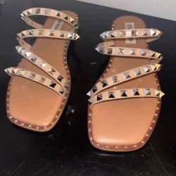 Steve Madden Studded Flat Sandals