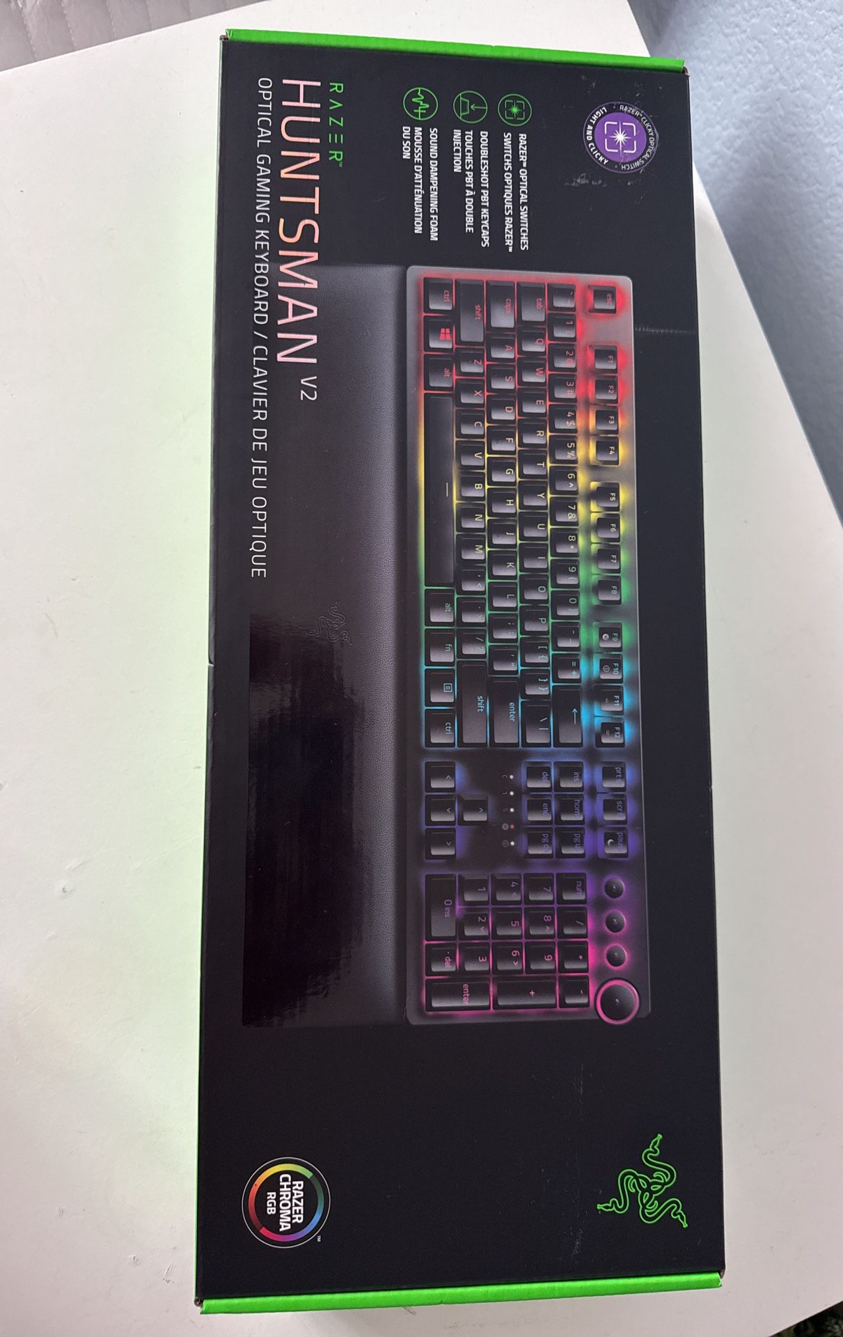 RAZER HUNTSMAN V2 BEST PRICE $