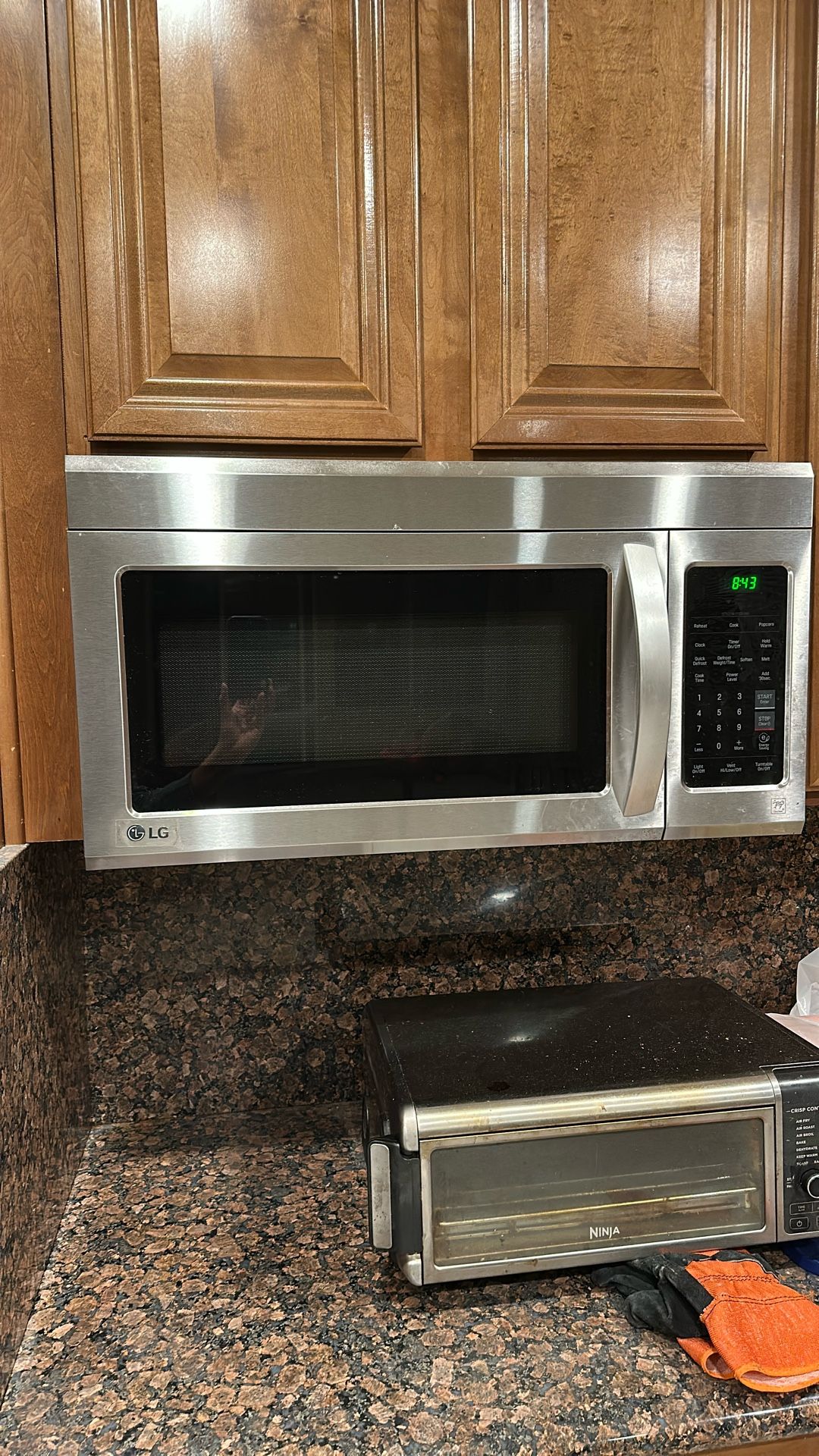 1.8 cu. ft. Over-the-Range Microwave Oven with EasyClean