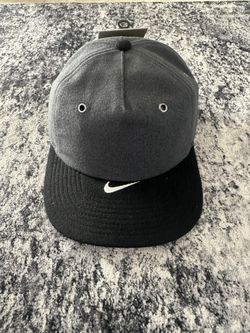 Nike Pro Unstructured Cap Strapback Gray Anthracite Black Hat