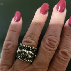 Sterling Silver Designer Ring 