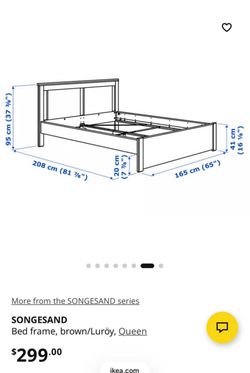 Queen Bed Frame Brown