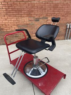 Reclining Hydraulic Barber Chair