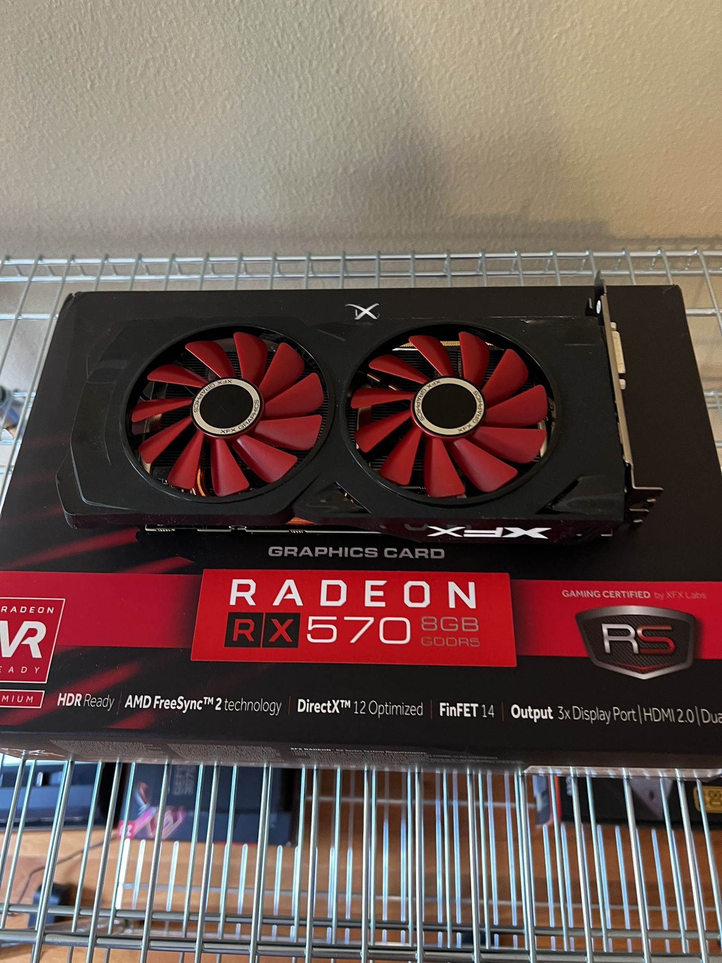 XFX Radeon RX 570 RS Black Edition 1328MHz, 8gb 256bit GDDR5, DX12