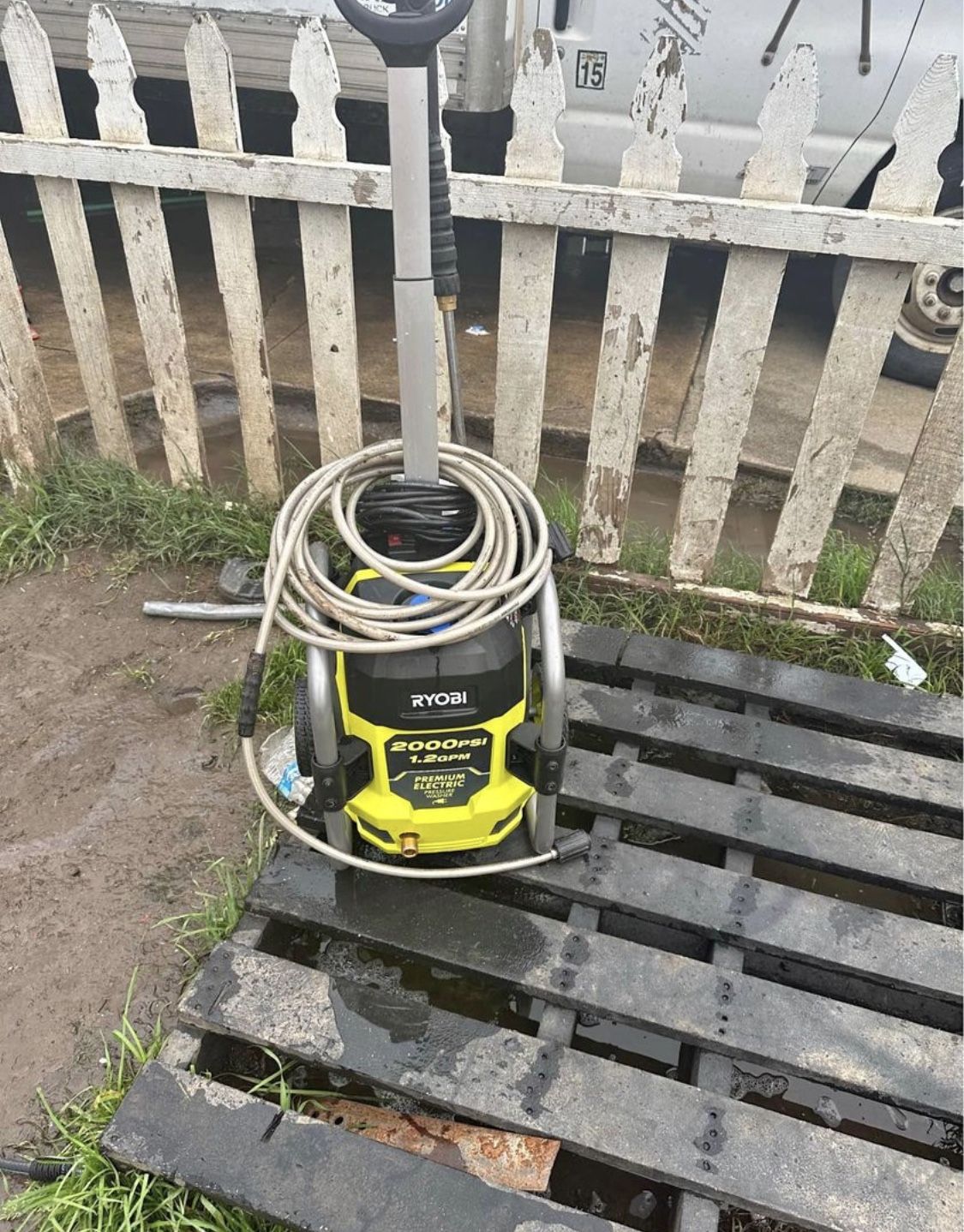 RYOBI 2000 PSI 1.2 GPM Cold Water Corded Electric Pressure Washer