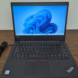 Lenovo Thinkpad E490 Laptop Computer Core i3 Windows 11