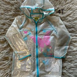 Girl Rain Jacket 4T