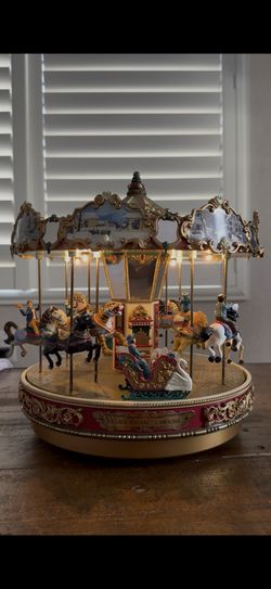 Antique Light Up Carousel