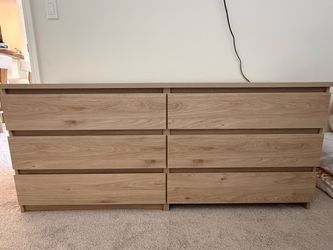 6 drawer Oak dresser