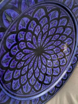 Decorative bowl unique pattern  14”.