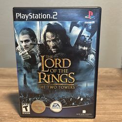 PS2 THE LORD OF THE RINGS THE TWO TOWERS