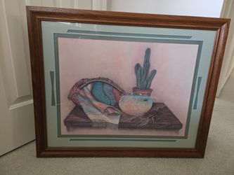 Southwestern Pottery Wall Art Print