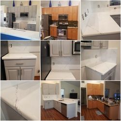 Kitchen Countertops And Cabinets REFINISH 