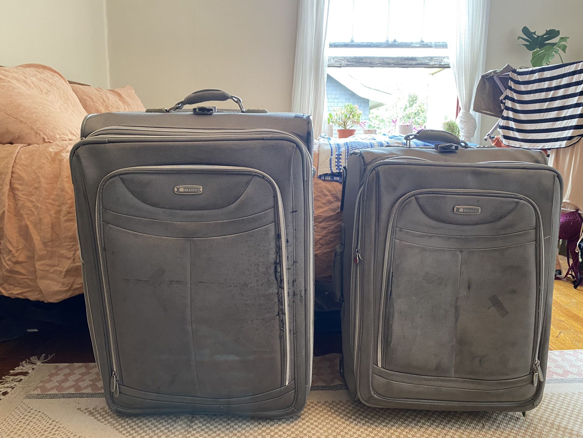 Loved And Used Suitcases