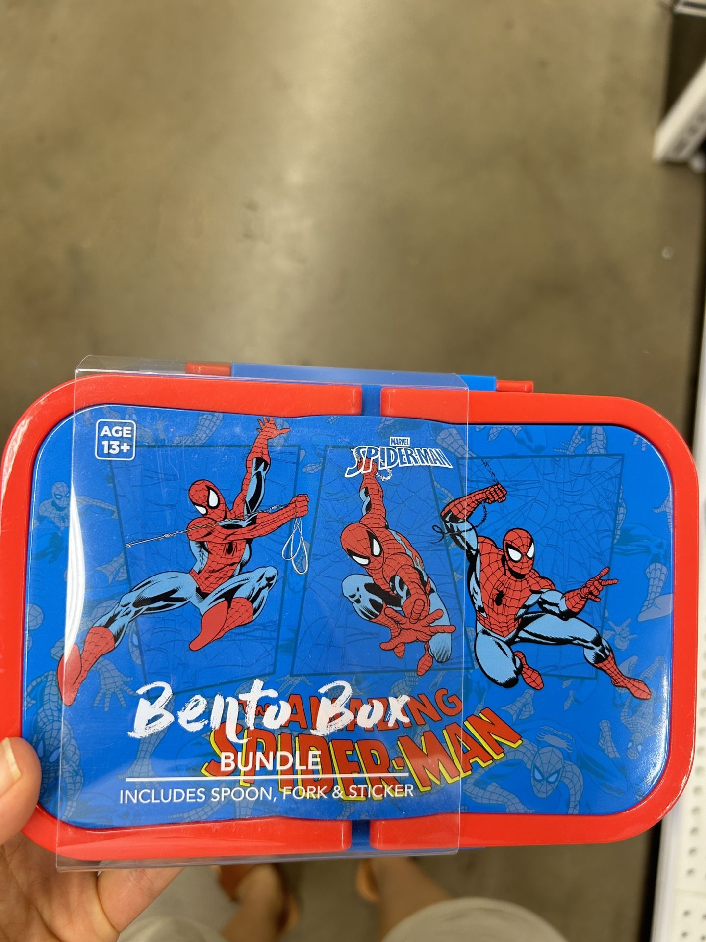 NWT Spider-Man Bento Box Set
