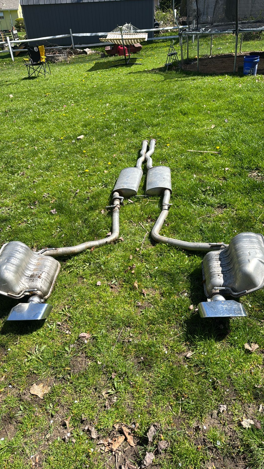 Stock Exhaust Challenger R/T